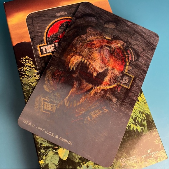 “Jurassic Park” and “The Lost World: Jurassic Park” VHS Pair - Picture 6 of 9
